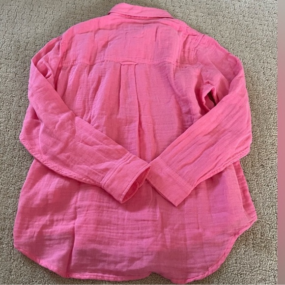 Rails Ellis Shirt in Malibu Pink - Picture 6 of 6